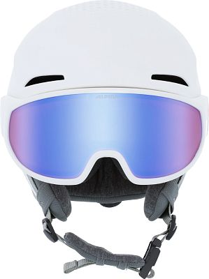 Превью  Шлем горнолыжный ALPINA Alto Qv White Matt/Ice Blue (A9237-11)